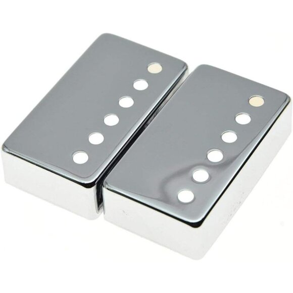 2pcs Humbucker Guitar Pickup Cover Brass Humbucker Pickup Covers 50mm/52mm Pole - Picture 3 of 4